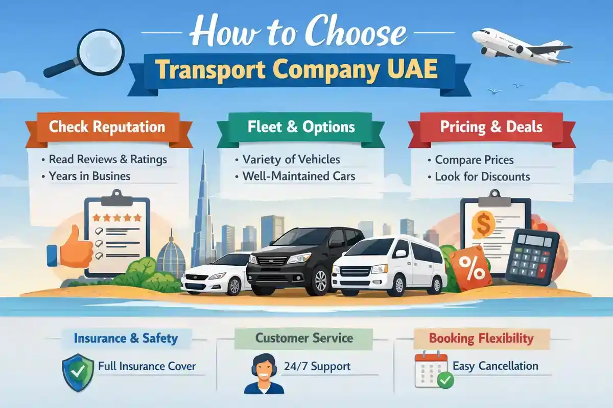 How to Choose Transport Company UAE